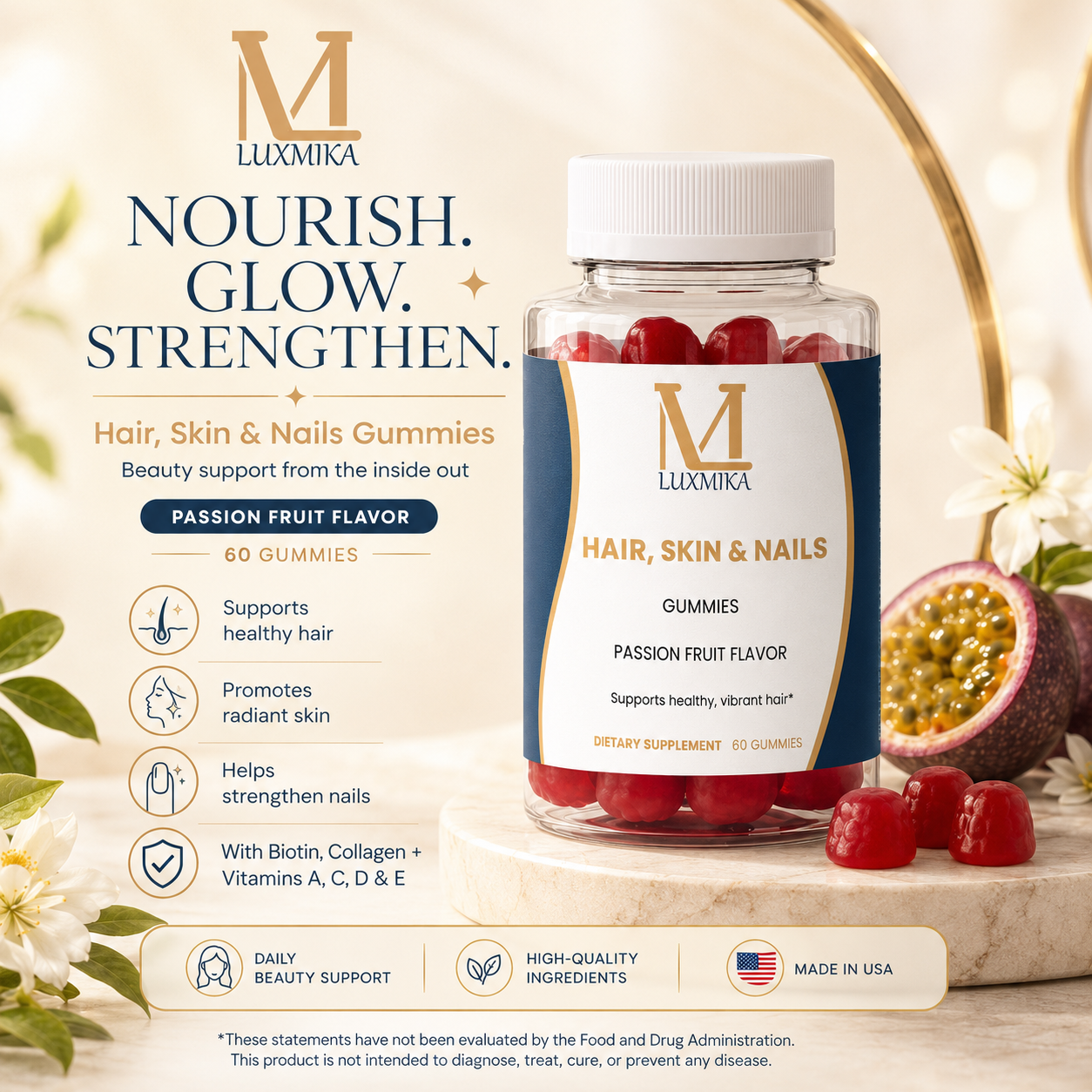 Hair, Skin & Nails Gummies